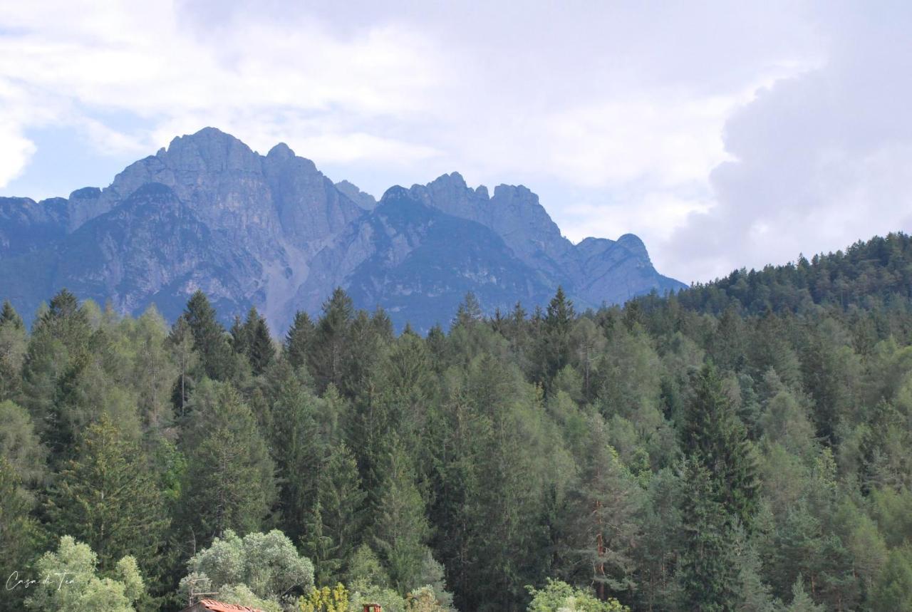 Ferienwohnung Casa Di Tea Pieve di Cadore Exterior foto